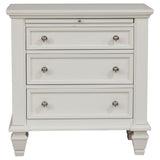 Rocco - 4 Piece Queen Bedroom Set - Cream White