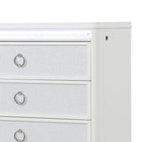 Abigale - 5 Drawer Chest With LED Lighting - White