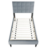 Modern Bed With Adjustable Headboard