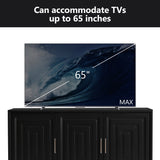TV Stand, Media Console Cabinet With 2 Spacious Storage Space