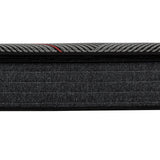 15" Euro Top Gel Memory Foam Hybrid Mattress With Pocket Coils, Cooling & Edge Support - Black - Queen
