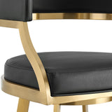 Saturn - Bar Height Bar Stool - Gold