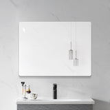 Modern Frameless Bathroom Vanity Mirror