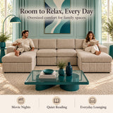 Modular Sectional Sofa, Reversible Set