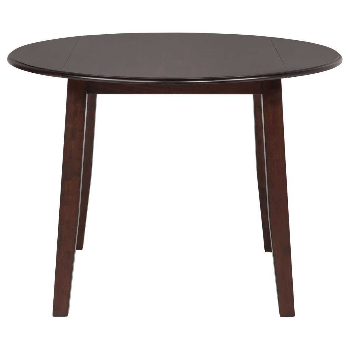 Verety - 5 Piece Round Dining Set With Chairs - Dark Brown
