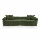4 Seater Curved Cloud Sectional Sofa