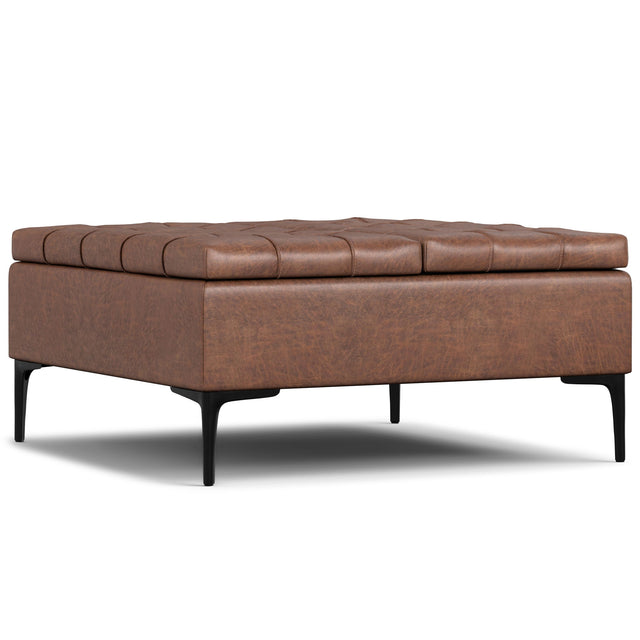 Laura - Lift Top Storage Ottoman - Storage Ottomans - Alpine Outlets