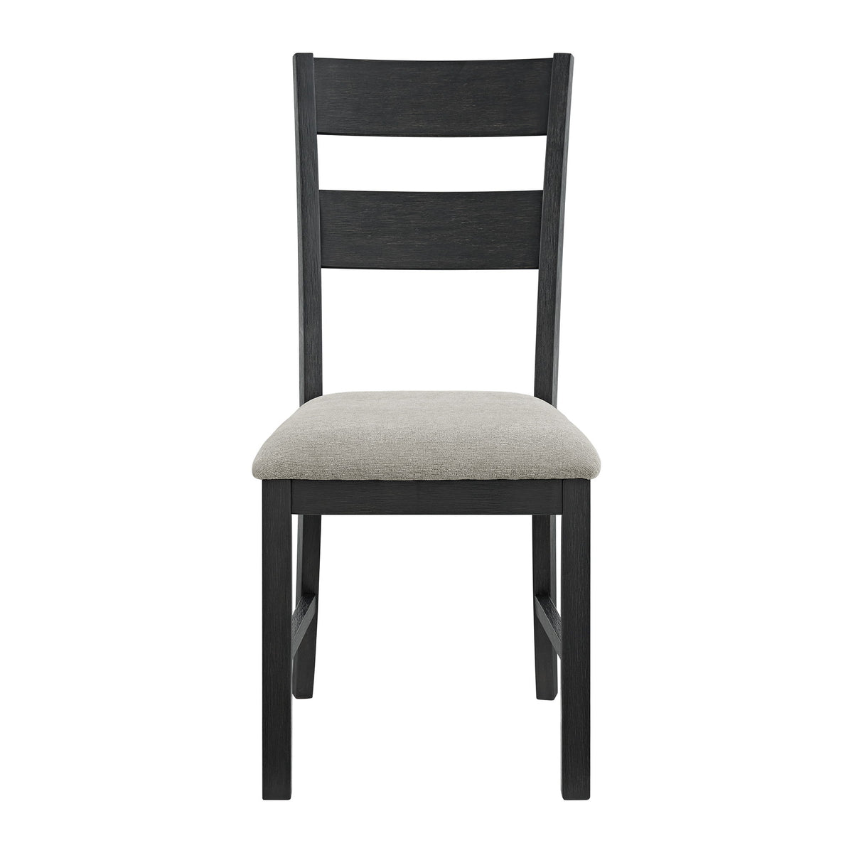 Garcia - 3 Piece Dining Set (Round Drop Leaf Table And 2 Chairs) - Black