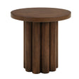 Loanna - Wooden Color End Table - Brown - End Tables - Alpine Outlets