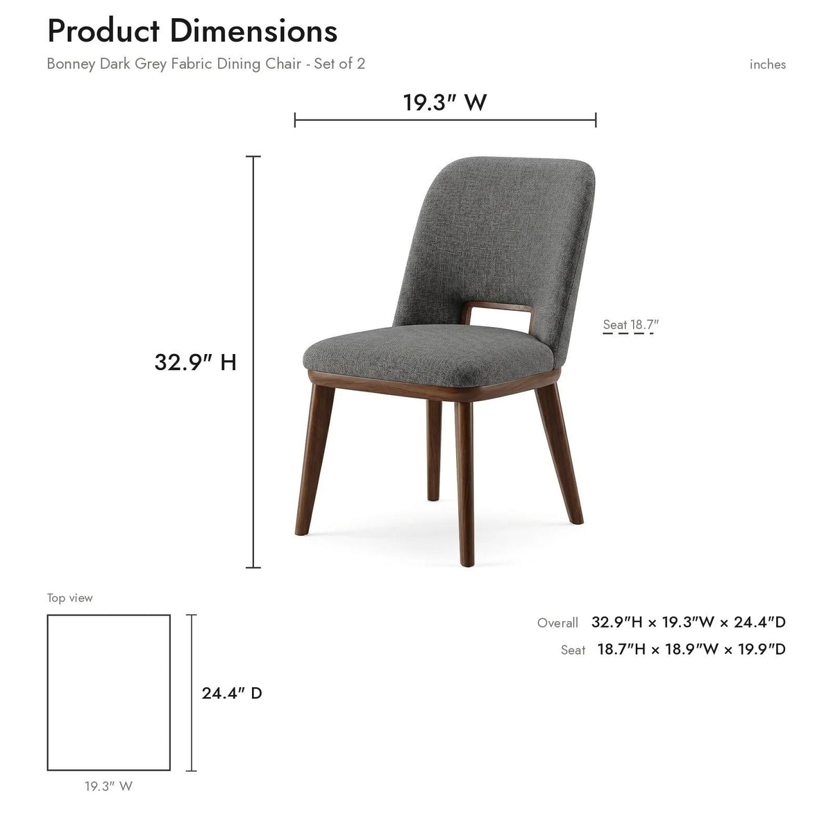 Blake - Modern Dining Chair (Set of 2)