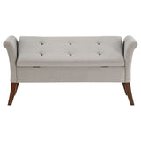 Pasley - Rolled Arm Storage Bench