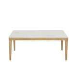 Essence - 70" Rectangle Dining Table With Marble Top
