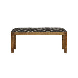 Upholstered Bench - Black