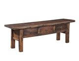Antique - Coffee Bench - Dark Brown