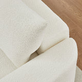 3 Seater With Thickened Armrests Sofa For Living Room