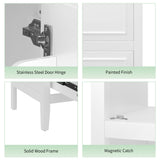 Modern Bathroom Vanity With Sink, Cabinet Storage, Drawer & Adjustable Feet