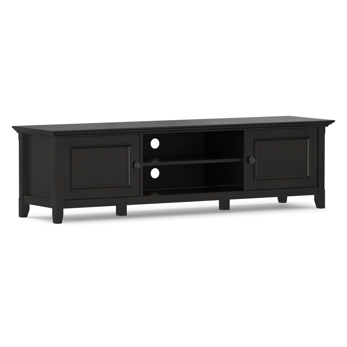 Amherst - Low TV Media Stand - Hickory Brown