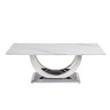 Rectangular Coffee Table With Base