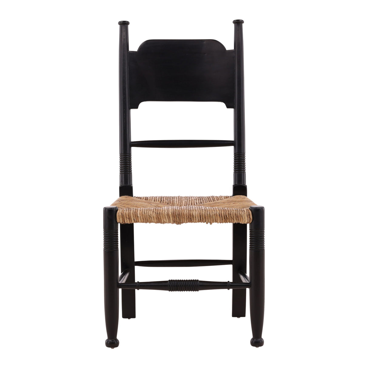Strickland - Side Chair - Black / Light Brown