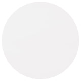 Round Dining Table - White