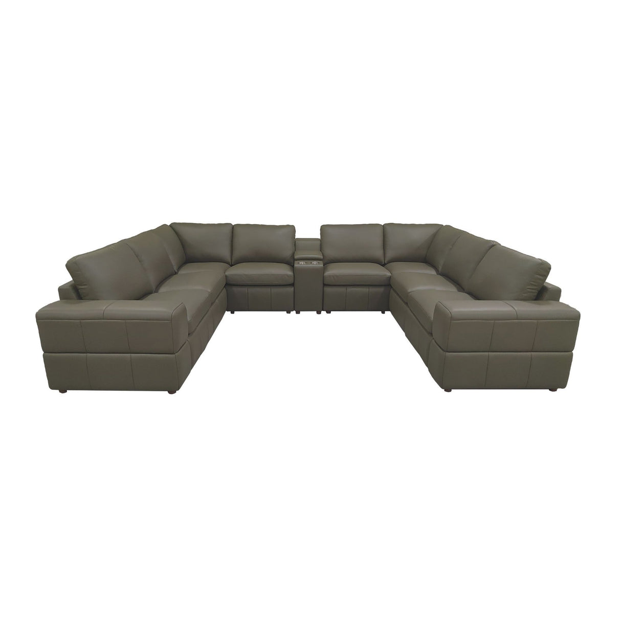 Modular Sectional With Large Square Arms
