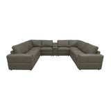 Modular Sectional With Large Square Arms