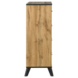 Georgina - 4 Drawer Bedroom Chest - Natural Wood