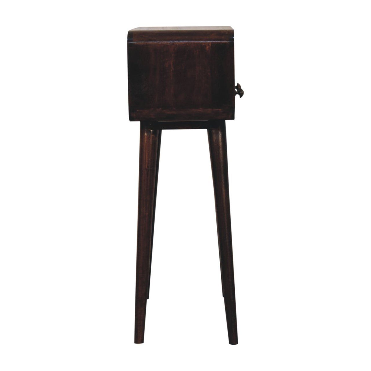 Solid Wood Curved Console Table
