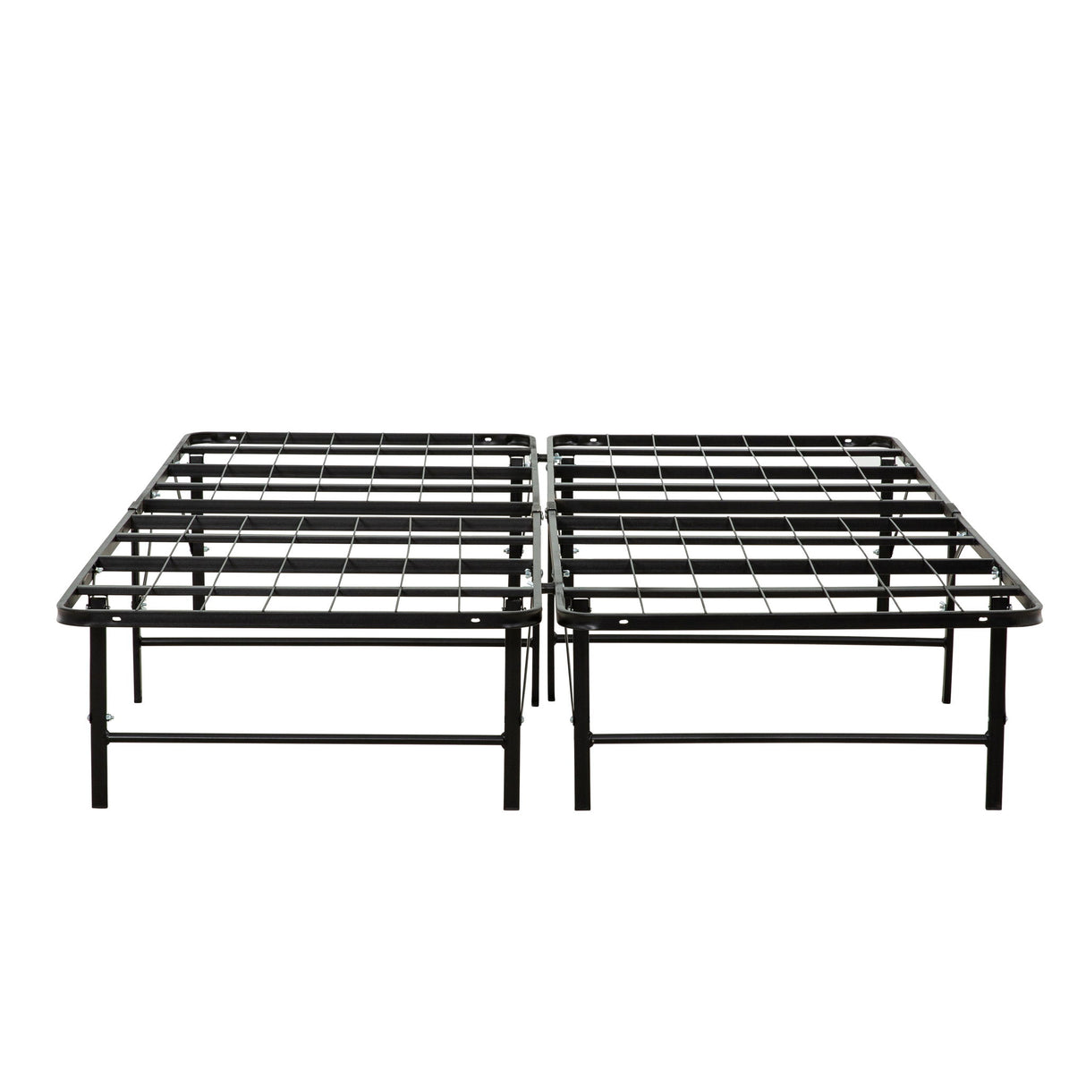 California King Size Bed Base, Mattress Foundation Bed Frame, Bedroom Furniture - Black
