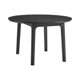 Garcia - 3 Piece Dining Set (Round Drop Leaf Table And 2 Chairs) - Black