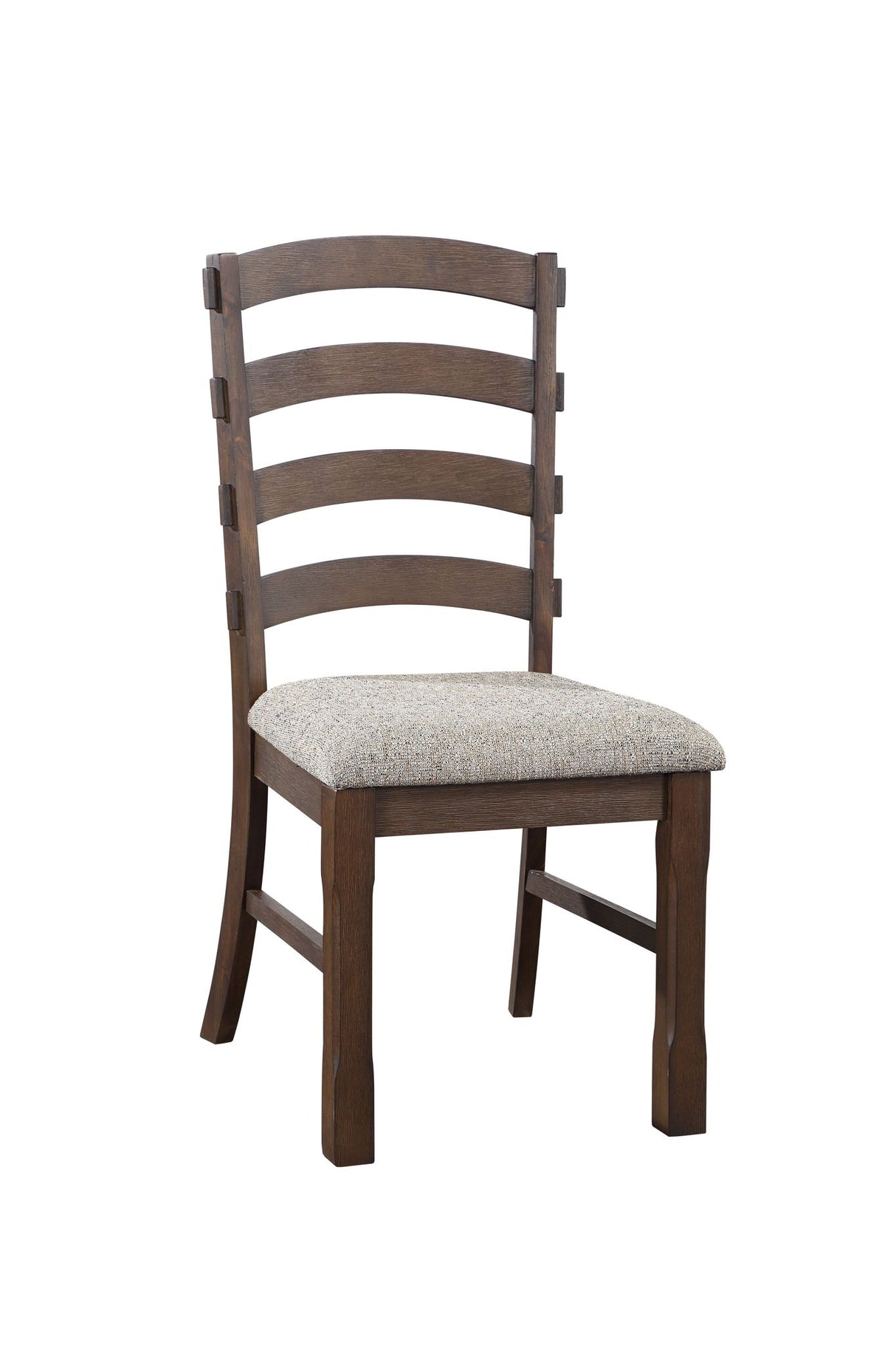 Pascaline - Rustic Side Chair (Set of 2) - Gray / Brown - Chair Sets - Alpine Outlets