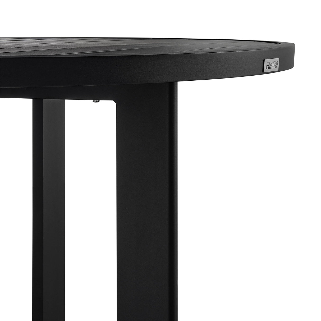 Cayman - Outdoor Patio Round Dining Table In Aluminum