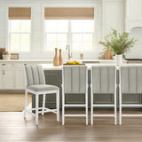 Nolan - 26" Counter Height Rubberwood Barstool