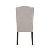 Gerardo - Linen Weathered Dining Chair (Set of 2) - Beige - Chair Sets - Alpine Outlets