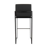 Fuji - Contemporary High Back Barstool Elegant Design