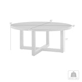 Argiope - Outdoor Patio Round Coffee Table