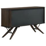 Wes - 2 Door Sideboard Buffet Storage Cabinet - Walnut
