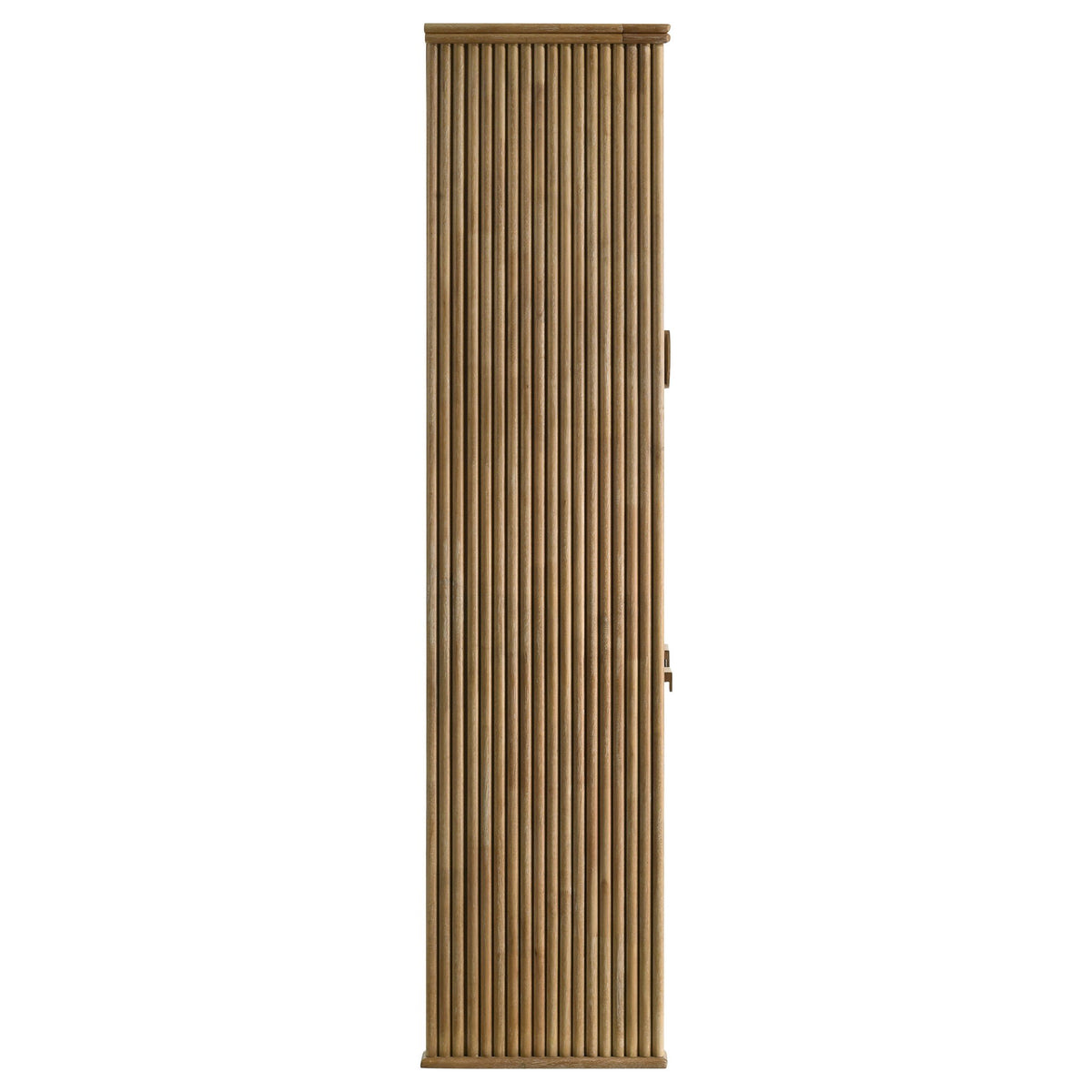 Dreydon - 4 Door Display Cabinet - Light Brown