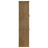 Dreydon - 4 Door Display Cabinet - Light Brown