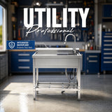 Freestanding Utility Sink With Accents