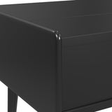 Lanette - Coffee Table With White Marble And Lift-Top - Black