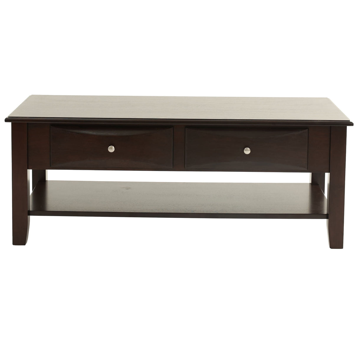Table Set With Drawers And Open Shelf Storage