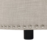 Tufted Storage Ottoman With Upholstery