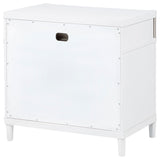 Robinson - 3 Drawer Nightstand - White