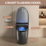 Smart Bidet Toilet With Auto Open / Close Seat