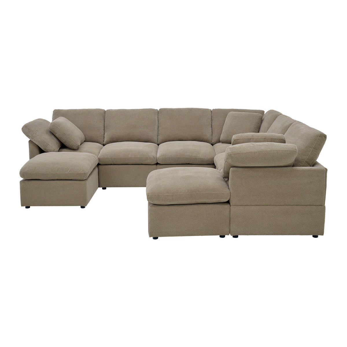 Modular Cloud Sofa, Freely Configurable Corner