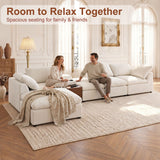Modular Cloud Couch With Storage Console