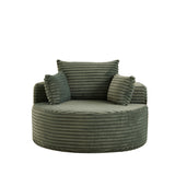 Modern Single Sofa With Backrest Pillow For Living Room
