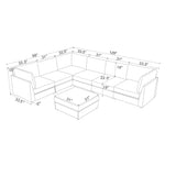 Modular Sectional With Custom Configuration