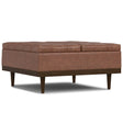 Mariah - Upholstered Lift Top Table Storage Ottoman - Storage Ottomans - Alpine Outlets